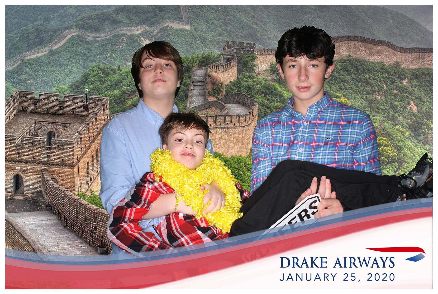 Drake Airways | View more photos from the event at gallery.photoboothcincy.com/u/PhotoBoothCincy/Drake-Airways
